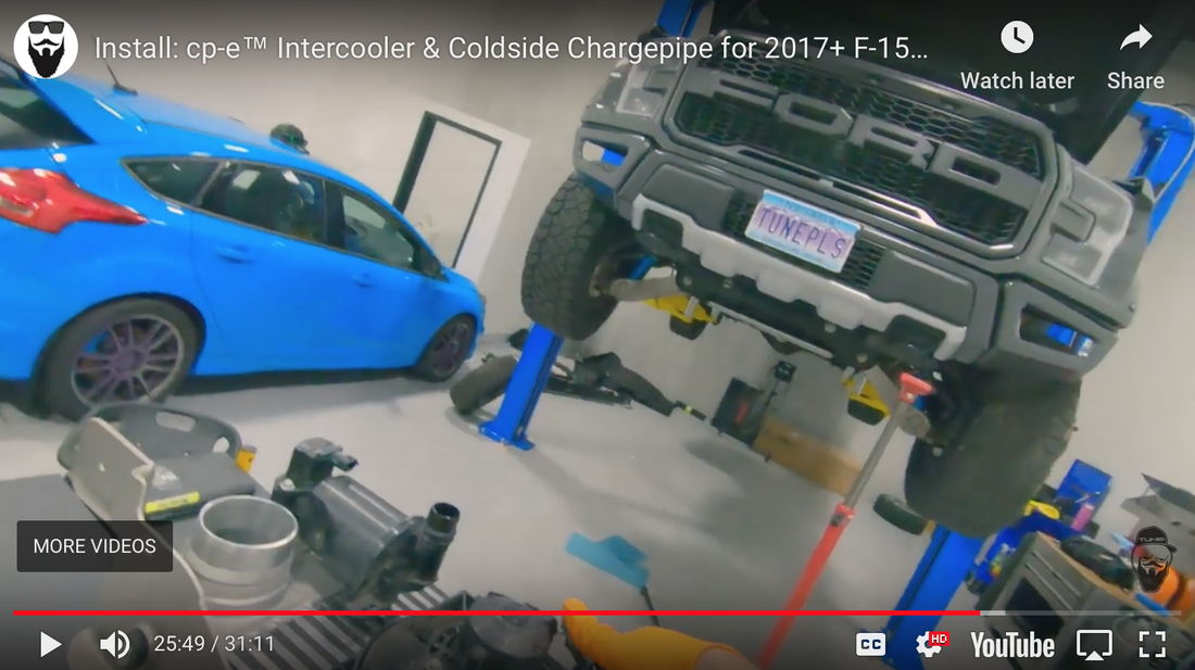 Adam Brunson Installs the cp-e™ Intercooler and Chargepipes