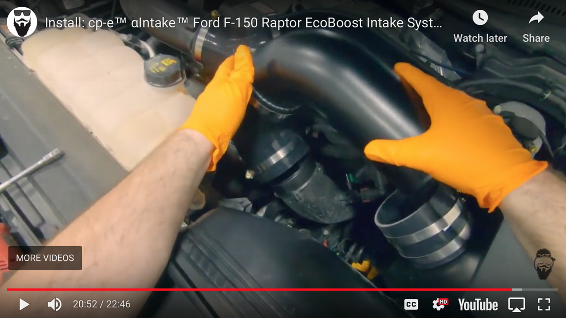 Adam Brunson Installs the cp-e™ Raptor Intake