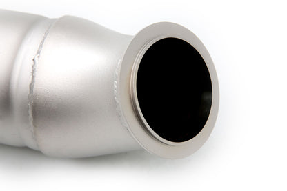 QKspl™ 5" Cast Stainless BMW N55 Catted Downpipe (F body 3 Series)