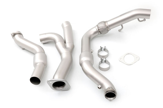 QKspl™ Ford F-150 EcoBoost ('11-'14) Catted Downpipe