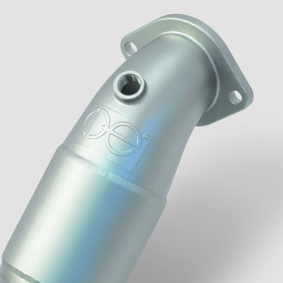 cp-e® QKspl™ '20-'24 Ford Explorer ST EcoBoost Cast Bellmouth Downpipe ...