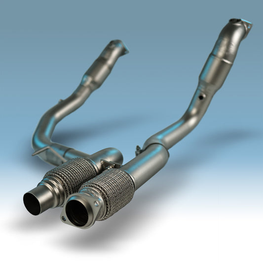 QKspl™ Ford Ranger Raptor ('24+) Downpipes