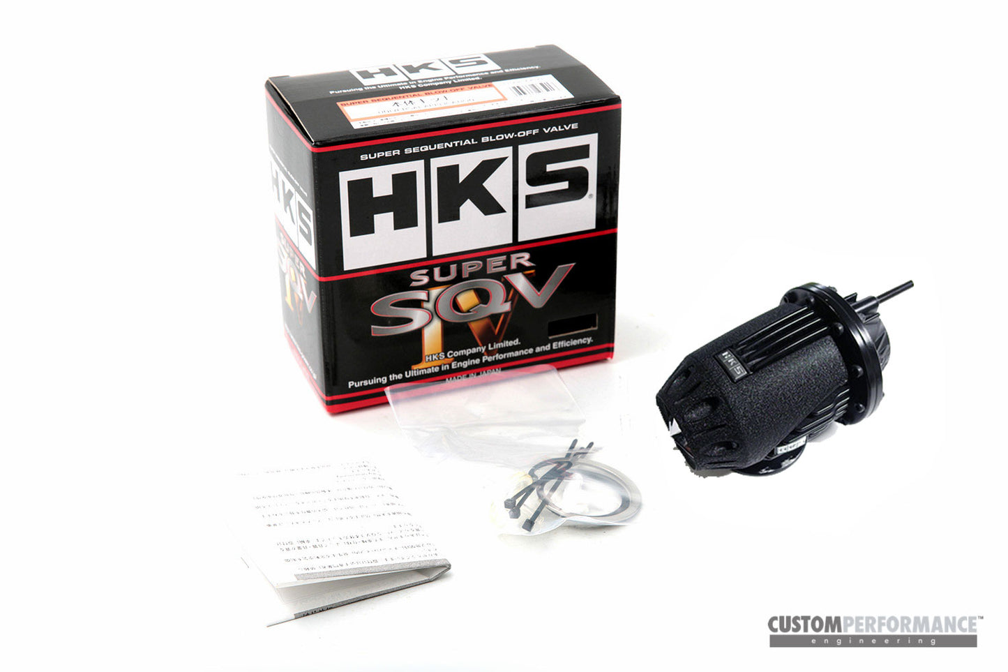 HKS SQV Black BOV Self-Adjusting Blow-Off Valve