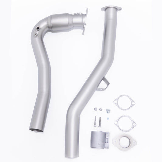 QKspl™ Subaru WRX Catted J Pipe / Downpipe